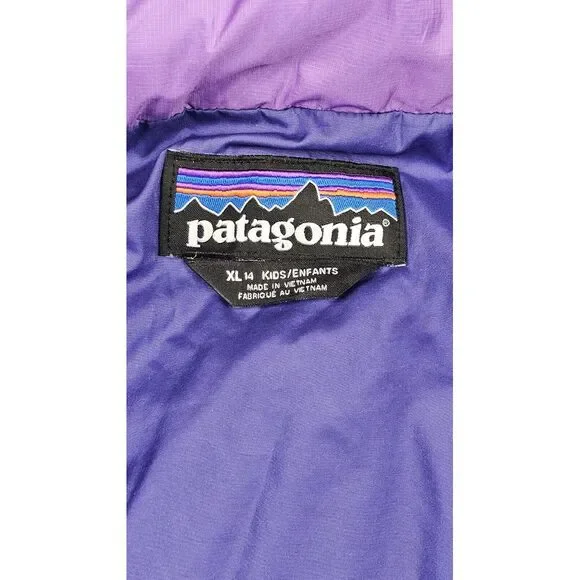Patagonia Puffer Jacket Girls XL 14. Nano Quilted‎ Primaloft